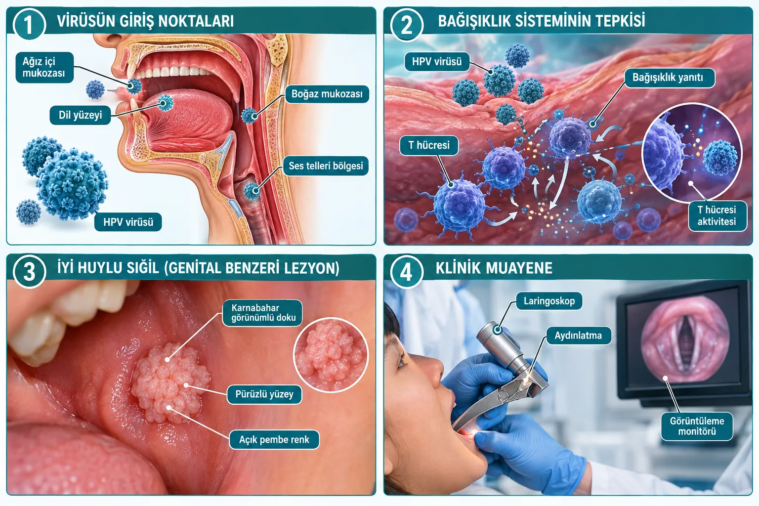 Ağızda ve Boğazda HPV Belirtileri Nasıl Anlaşılır?
