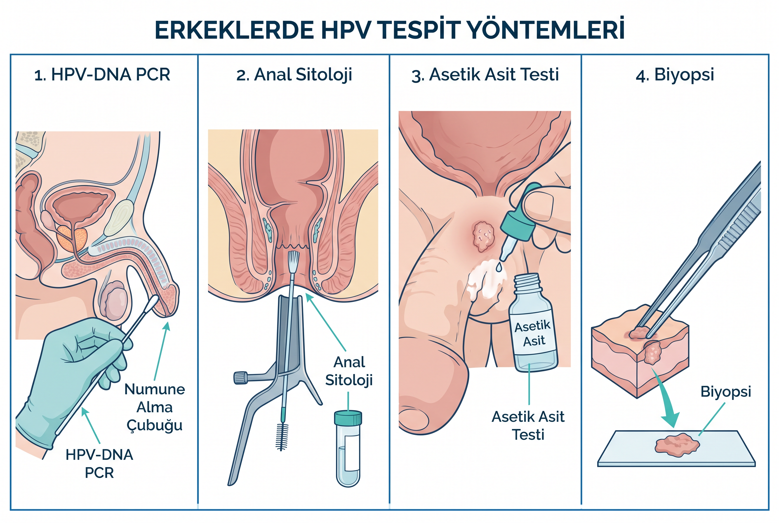 Erkeklerde HPV Testi Nasıl Yapılır?