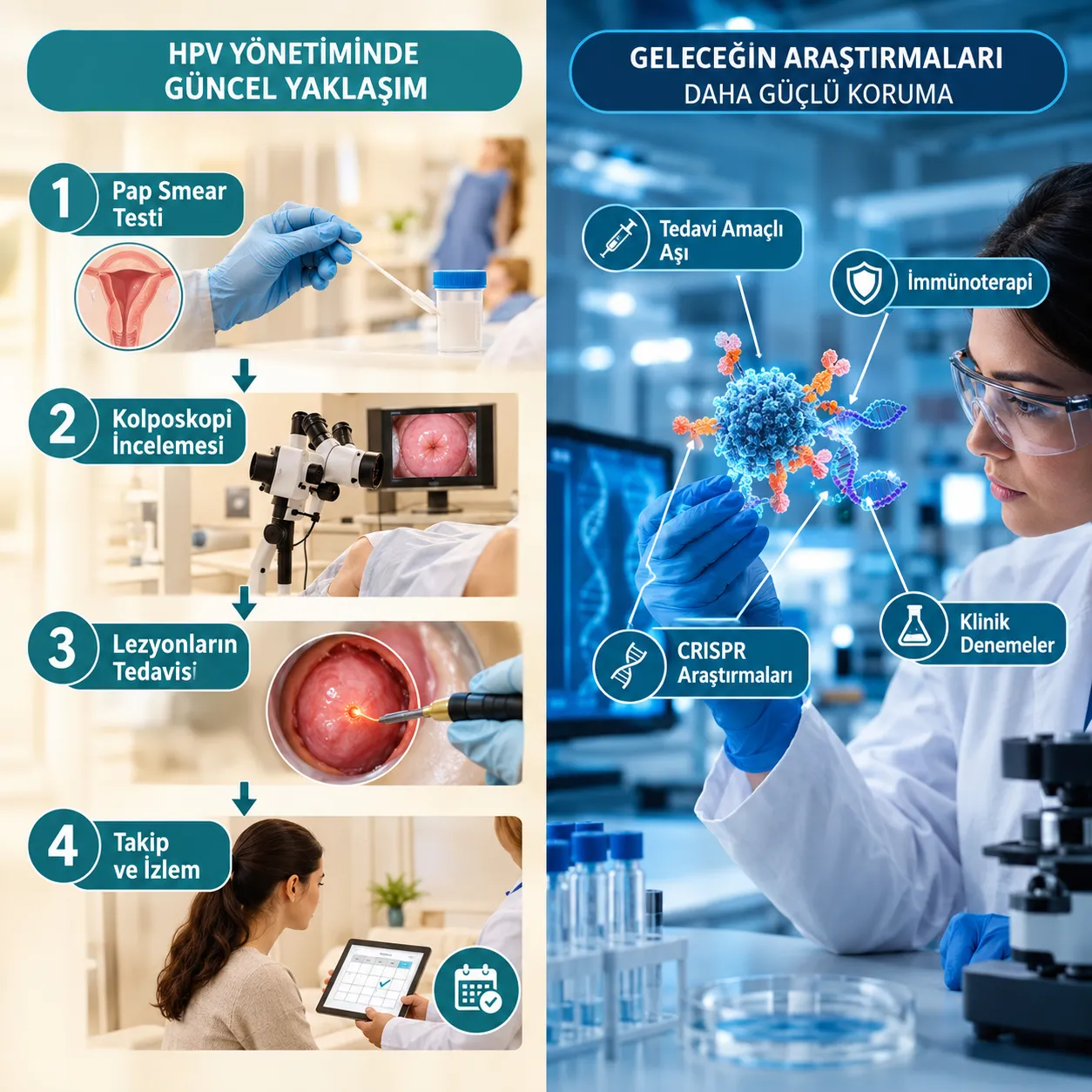Gelecekte HPV İçin Kesin Tedavi Gelecek mi?