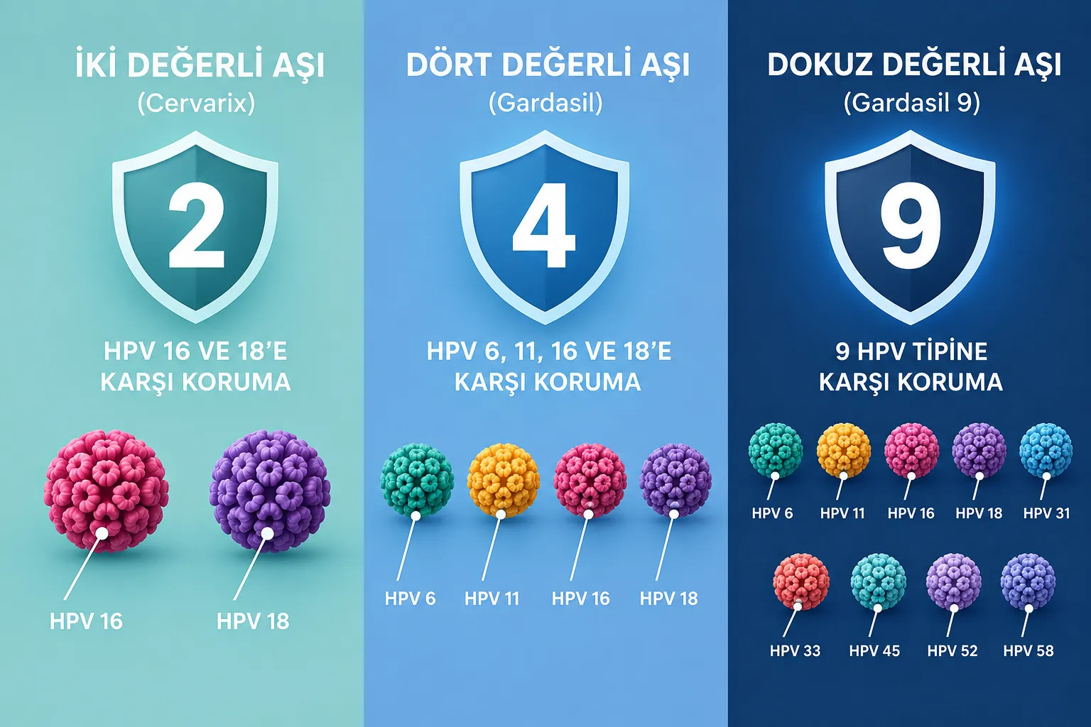 HPV Aşısının İsimleri Nelerdir ve Kaç Çeşit Var?