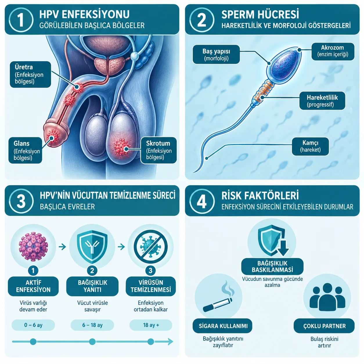 HPV Nedir ve Erkek Üreme Sistemini Nasıl Etkiler?