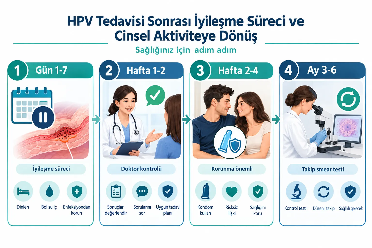 HPV Tedavisi Sonrası Kaç Hafta Cinsel İlişkiden Kaçınmalı?