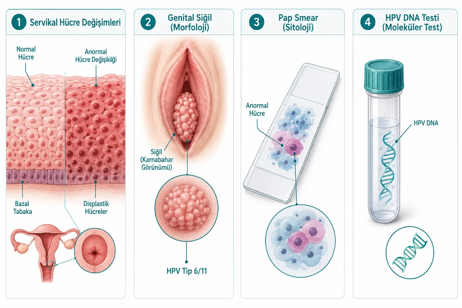 Kadında HPV Belirtileri Nelerdir?