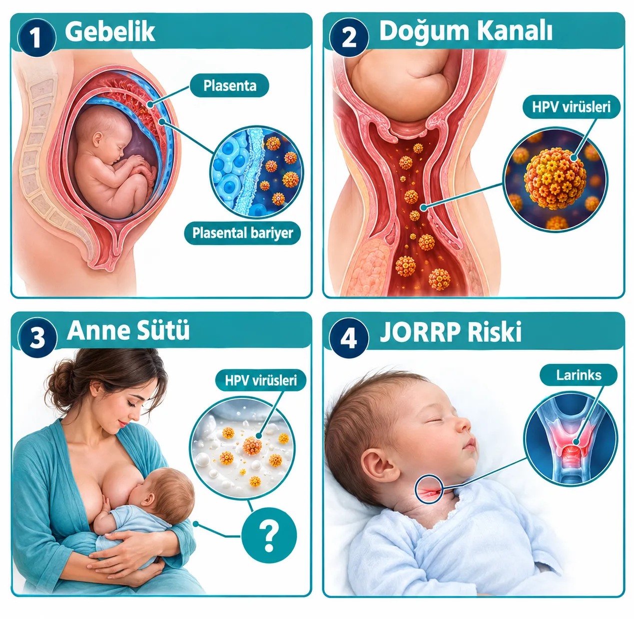 HPV Anneden Bebeğe Geçer mi, Gerçekten?